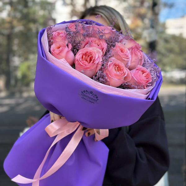Букет из роз "Аврора"