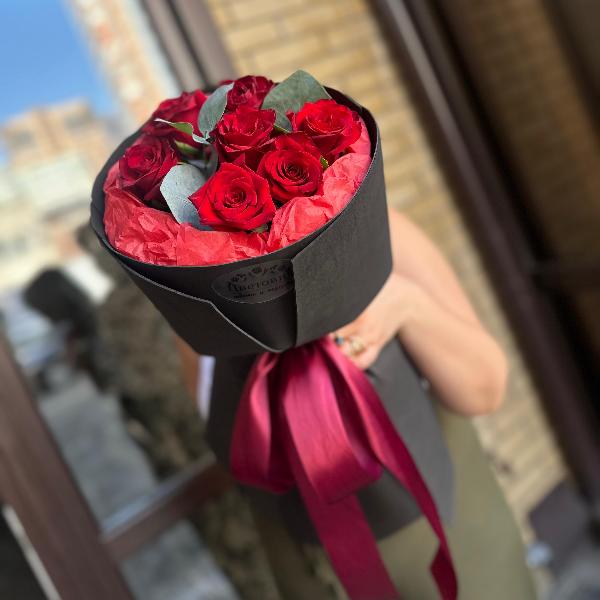 Букет из роз "Гламурный"